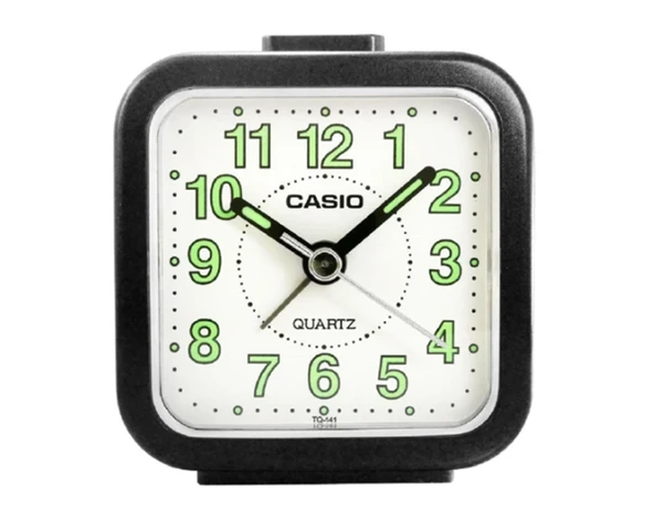 Casio Masa Saati-Ramazan-Sahur-Çalar Saat(Tq-141-1Df(Koyu Füme Renk)-D202 ürün görseli 1