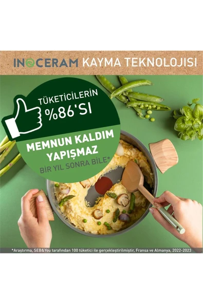 Tefal Ceramic Renew Tencere 24 cm - Resim 6
