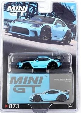 Mini GT Toyota GR86 LB Nation Baby Blue 873 BL ürün görseli 1