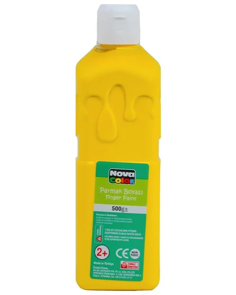 Nova Color Parmak Boyası 500 Gr Sarı ürün görseli 1
