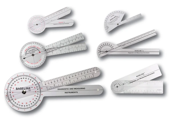 Baseline Metal Gonyometre - 6 Parçalı Set: ürün görseli 1