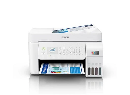 Epson L5296 Mfp Yazıcı-Tar-Fot-Fax Wi-Fi Renkli Tanklı Beyaz Yazıcı ürün görseli 1