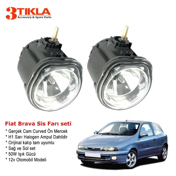 Fiat Brava Sis Farı Seti - Resim 2