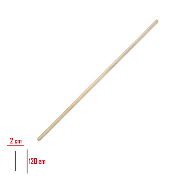 Ahşap Fırça Sapı Çam 120 cm ürün görseli 1