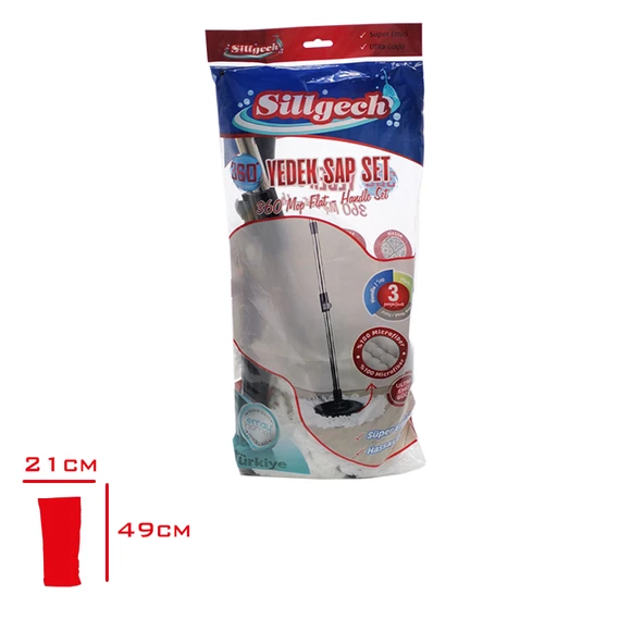 Emay Home Dönerli Mop Set 3lü ürün görseli 1