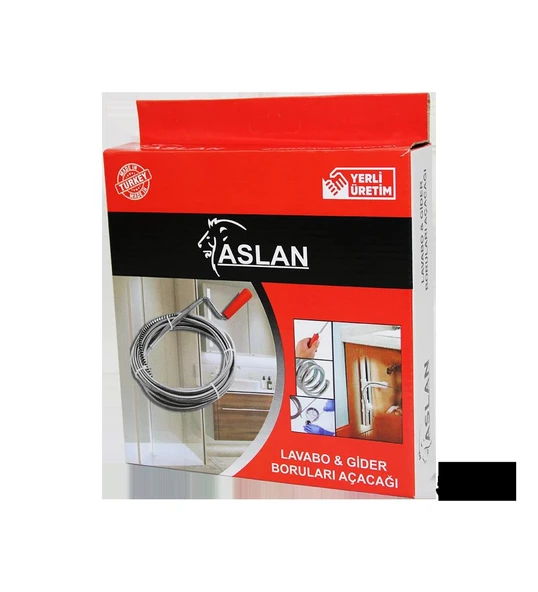 Aslan Lavabo Gider Boru Açacağı 5 metre ürün görseli 1