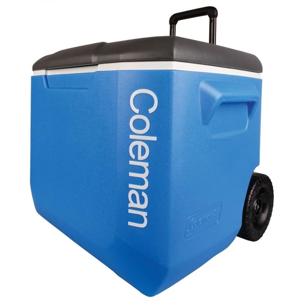 Coleman Performance Tri Coler Wheeled 60 QT Tekerlekli Soğutucu Buzluk 56 Lt Mavi ürün görseli 1