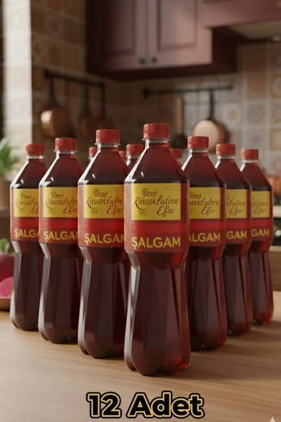 Kavaklıdere Acılı Şalgam Suyu 1 Lt Pet x 12 Adet ürün görseli 1