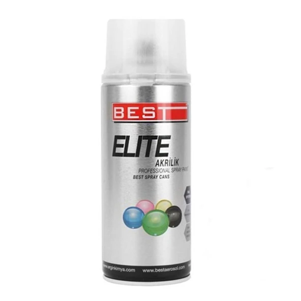 Best Elite Akrilik Hızlı Kuruyan Profesyonel Sprey Boya 400ml Yeşil 6005 ürün görseli 1