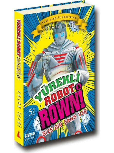Yürekli Robot Rowni 1 - Bize Bir Şans Ver-Erkan İşeri ürün görseli 1