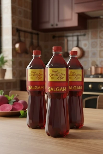 Kavaklıdere Acılı Şalgam Suyu 1 Lt Pet x 3 Adet ürün görseli 1