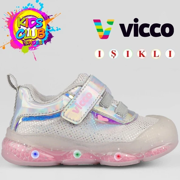 Vicco Pety Işıklı Ortopedik Çocuk Spor Ayakkabı ürün görseli 1