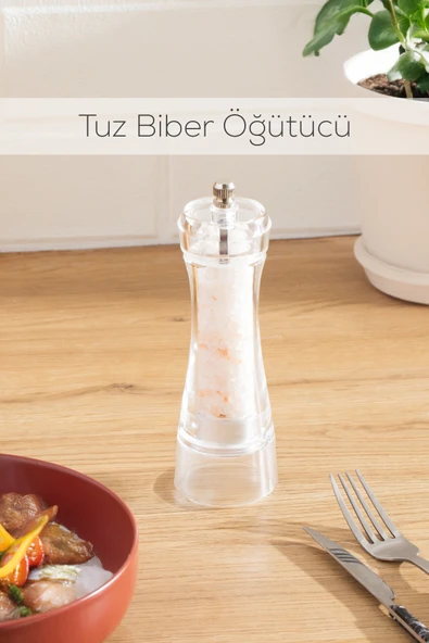 Porsima 181002 Baharat Öğütücü Değirmen Baharat Değirmeni El Değirmeni Tuz Karabiber Öğütücü Baharatlık ürün görseli 1