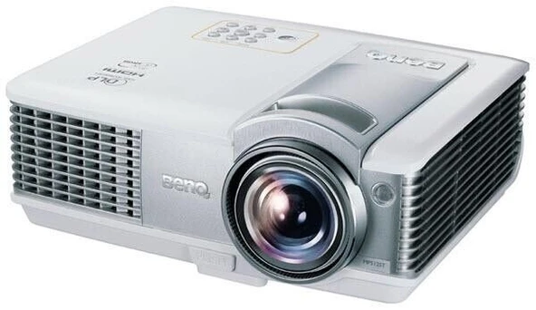 BENQ PROJEKSİYON CİHAZI MP515ST MODEL (BEYAZ RENK KASA) HDMI LI VGA LI 2500 LÜMEN 3000 SAAT LAMBA ÖMRÜ 1600X1200 ÇÖZÜNÜRLÜK 3D (YENİLENMİŞ 2. EL ÜRÜN) ürün görseli 1