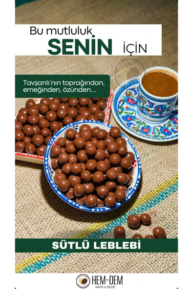 Hemdem Süt Kaplamalı Leblebi Draje 250 gr - Her Damak Zevkine Uygun Tatlı Atıştırmalık ürün görseli 1