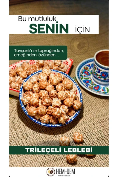 Hemdem Trileçeli Leblebi Draje 250 gr - Tatlı Krizlerinize Yeni Çözüm! ürün görseli 1