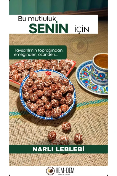 Hemdem Narlı Leblebi Draje 250 gr - Enfes Lezzet Bombası! ürün görseli 1