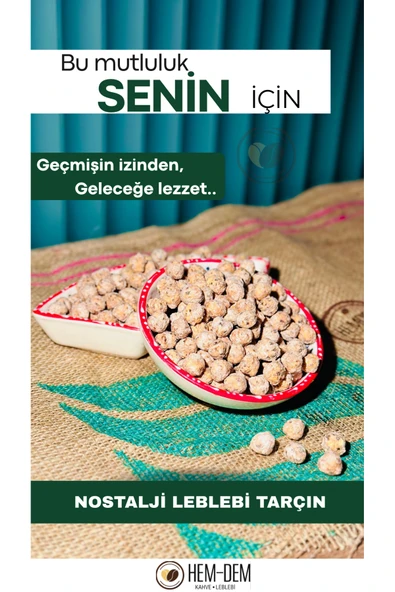 Hemdem Nostaljik Tarçınlı Leblebi 400 gr - Huzur Veren Aroma ve Çıtır Doku ürün görseli 1