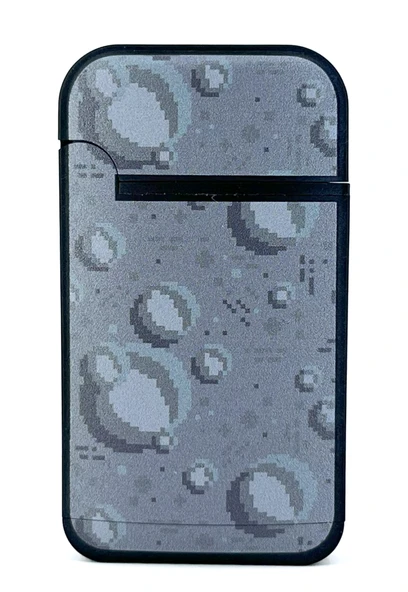 Zengaz Cool Tasarım Jet Alev Çakmak - Water Drops 8Bits ürün görseli 1