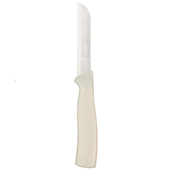 Solingen Sedefli Beyaz Meyve Bıçağı – 18,5 cm, Tırtıklı Ağız, Paslanmaz Alman Çeliği (Tekli) ürün görseli 1