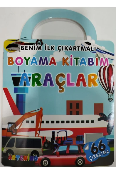 Artenino ÇANTALI BOYAMA KİTABI - ARAÇLAR ürün görseli 1