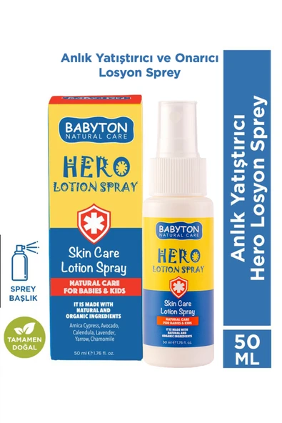 Anlık Yatıştırıcı Hero Losyon Sprey 50 ml ürün görseli 1