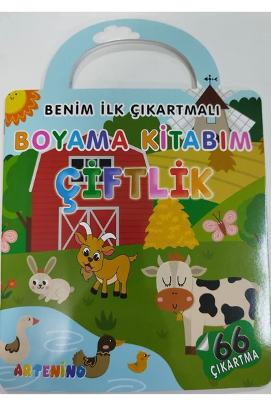 Artenino ÇANTALI BOYAMA KİTABI - ÇİFTLİK ürün görseli 1