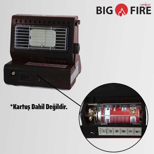 Big Fire Maxi Portatif Kamp Sobası - Resim 2
