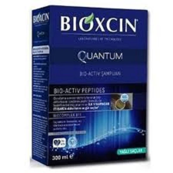 Bioxcin Quantum Yağlı Saçlar İçin Dökülme Karşıtı Şampuan 300 ml ürün görseli 1