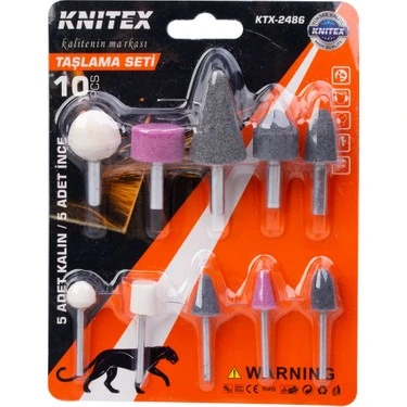 Kinetex Taşlama Seti 10 Parça ürün görseli 1