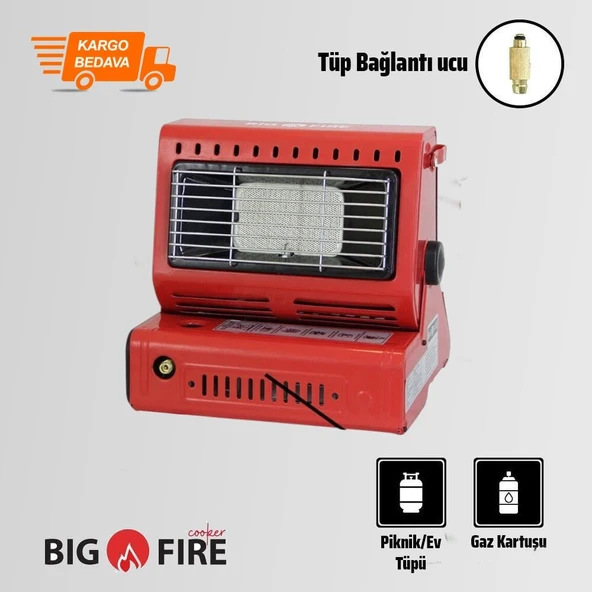 Big Fire Maxi Portatif Kamp Sobası ürün görseli 1