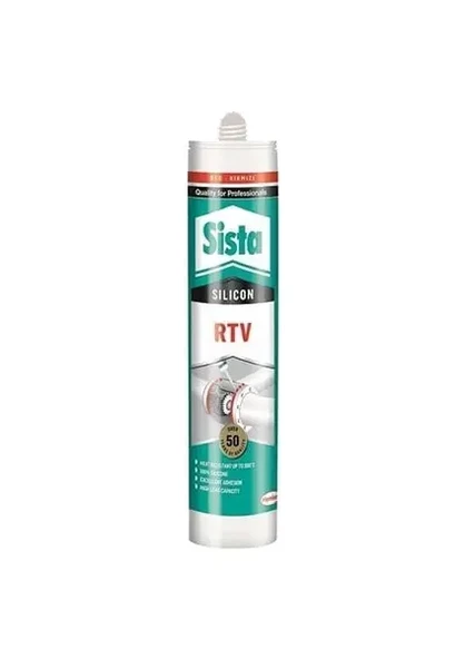 Sista Rtv Kırmızı Silikon 310 ml ürün görseli 1