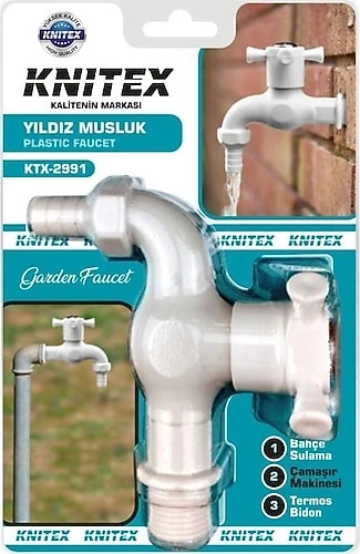 Kinetex Plastik Bahçe Musluğu ürün görseli 1