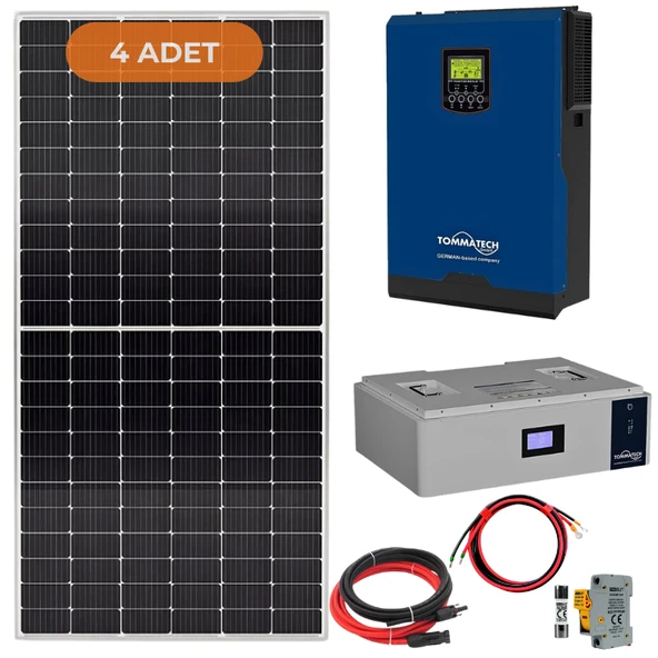 Yapı Solar 5 kW Lityum Hazır Solar Enerji Paketi ürün görseli 1