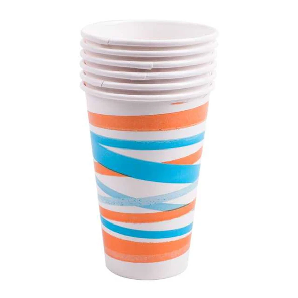 Leva House Karton Bardak 6lı 12oZ ürün görseli 1