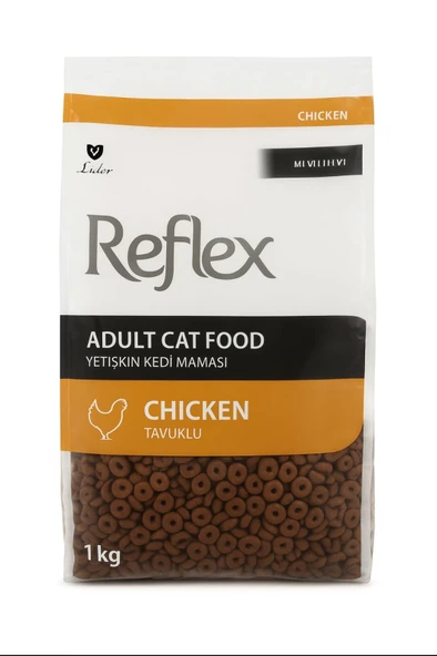 Reflex Tavuklu Yetişkin Kedi Maması 1 kg ürün görseli 1