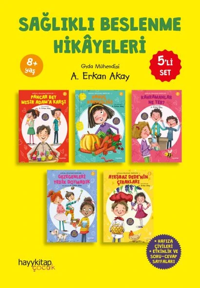 Sağlıklı Beslenme Hikayeleri 5'li Set "30 Hikaye" ürün görseli 1