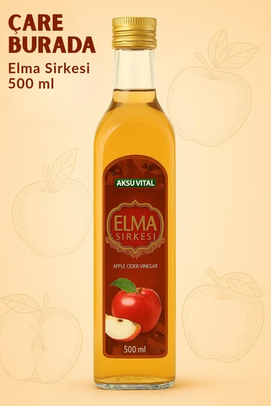 Elma Sirkesi 500 Ml ürün görseli 1