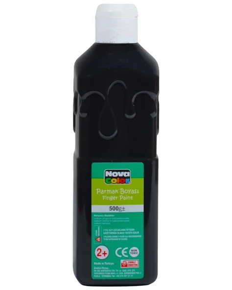 Nova Color Parmak Boyası 500 Gr Siyah ürün görseli 1