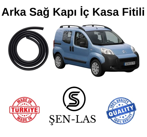 Citroen Nemo Şen-Las Sağ Arka Kapı Fitili ŞL41303 ürün görseli 1