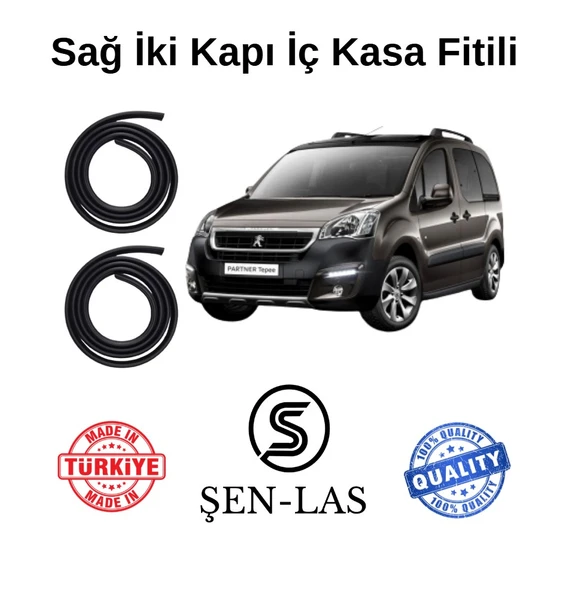 Peugeot Partner Tepee (2009-2018) Şen-Las Sağ Ön ve Arka Fitili ŞL39509 ürün görseli 1