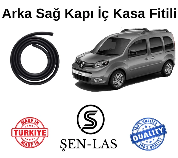 Renault Kango (2008-2021) Şen-Las Sağ Arka Kapı Fitili ŞL33903 ürün görseli 1