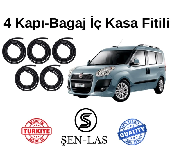 Fiat Doblo (2010-2015) Şen-Las 4 Kapı + Bagaj Fitili ŞL43211 ürün görseli 1
