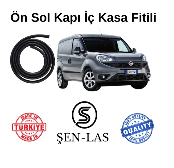 Fiat Doblo Panelvan (2015-2022) Şen-Las Sol Ön Kapı Fitili ŞL43502 ürün görseli 1