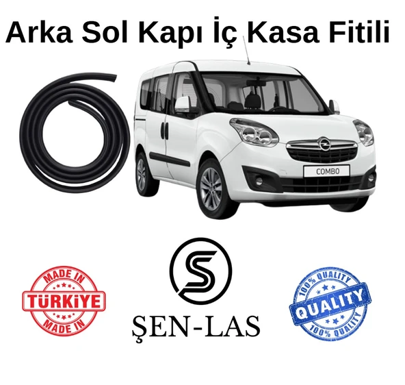 Opel Combo D Şen-Las Sol Arka Kapı Fitili ŞL38504 ürün görseli 1