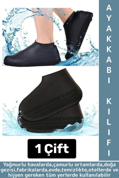 Dayanıklı Esnek Yağmur Kir Çamur Kamp Piknik Outdoor Çanta Boy Pratik Su Geçirmez Ayakkabı Kılıfı ürün görseli 1
