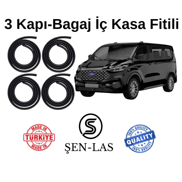 Ford Transit Custom (2023-2025) Şen-Las 3 Kapı + Bagaj Fitili ŞL36308 ürün görseli 1