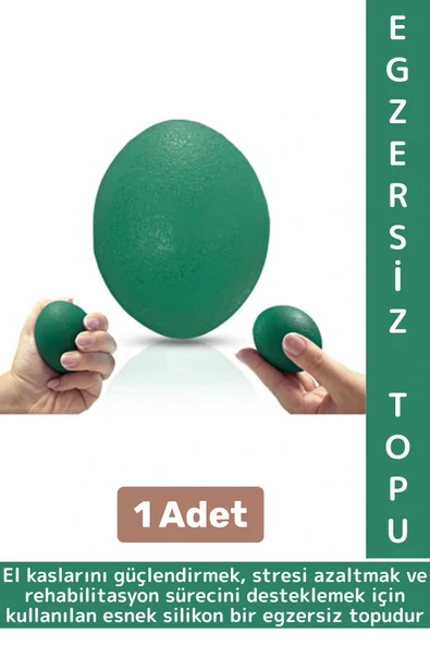 Ergonomik Stres Egzersiz Rehabilitasyon Fizyoterapi Esnek Silikon El Bilek Parmak Güçlendirme Topu ürün görseli 1