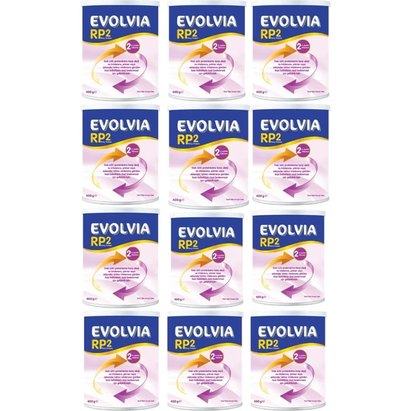 Evolvia RP2 Bebek Maması 400 G-12 Adet ürün görseli 1