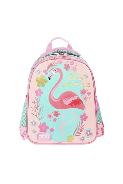 MUGGLE Tek Bölmeli Flamingo Anaokulu Sırt Çantası MU-9085 ürün görseli 1